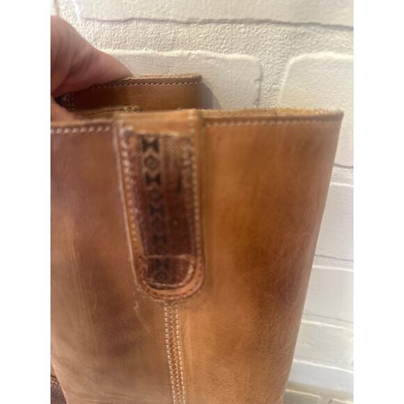 Bed Stu Conbler Series Boots, women’s size 6 1/2. Brown leather - Picture 3 of 8